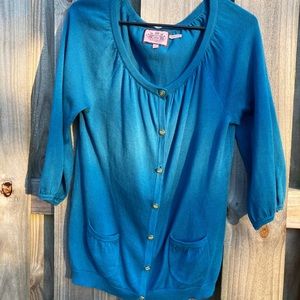 Juicy Couture Blue Cardigan